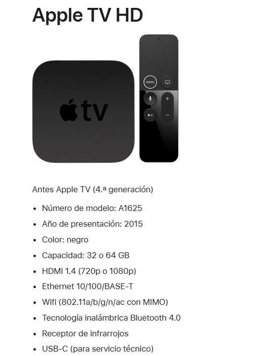 Antes Apple TV (4.a generación)#ZWG9RM afbeelding 2
