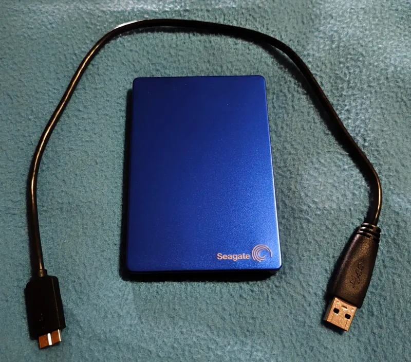 Disco Duro Externo Seagate 1TB Azul