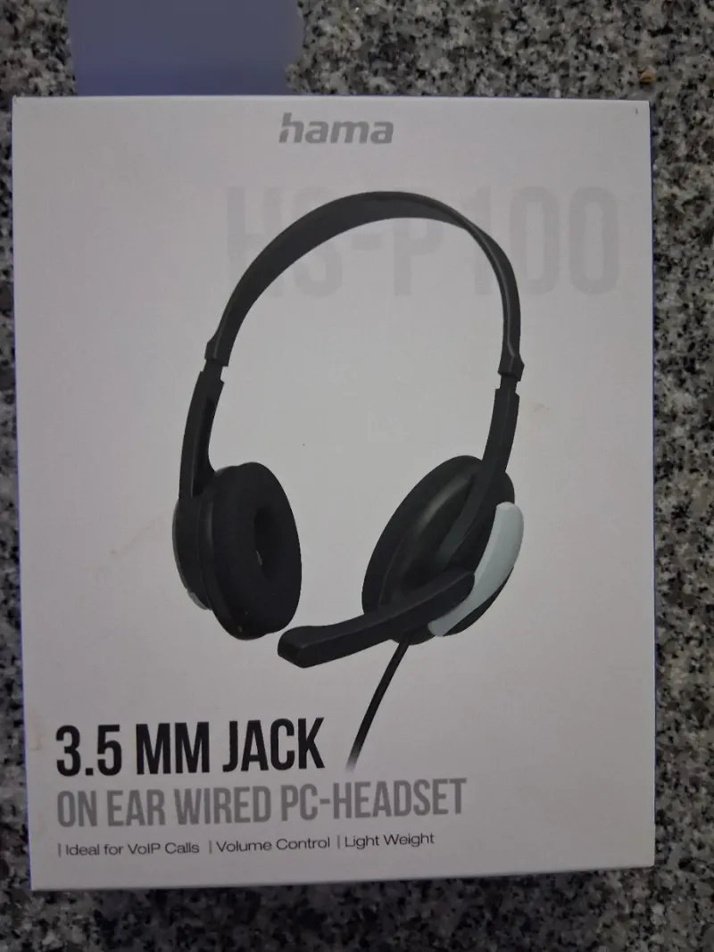Auriculares Hama 3.5mm PC
