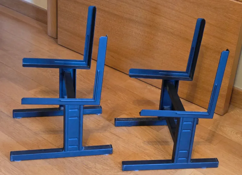 Soportes metálicos ajustables para altavoces (par) afbeelding 2