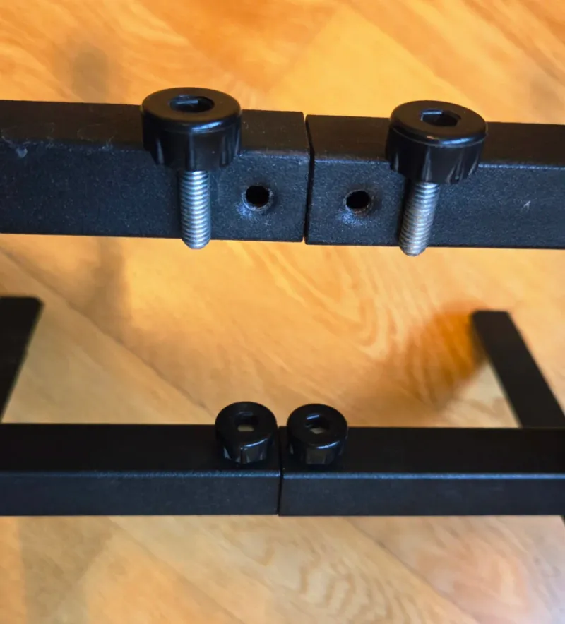 Soportes metálicos ajustables para altavoces (par) afbeelding 5
