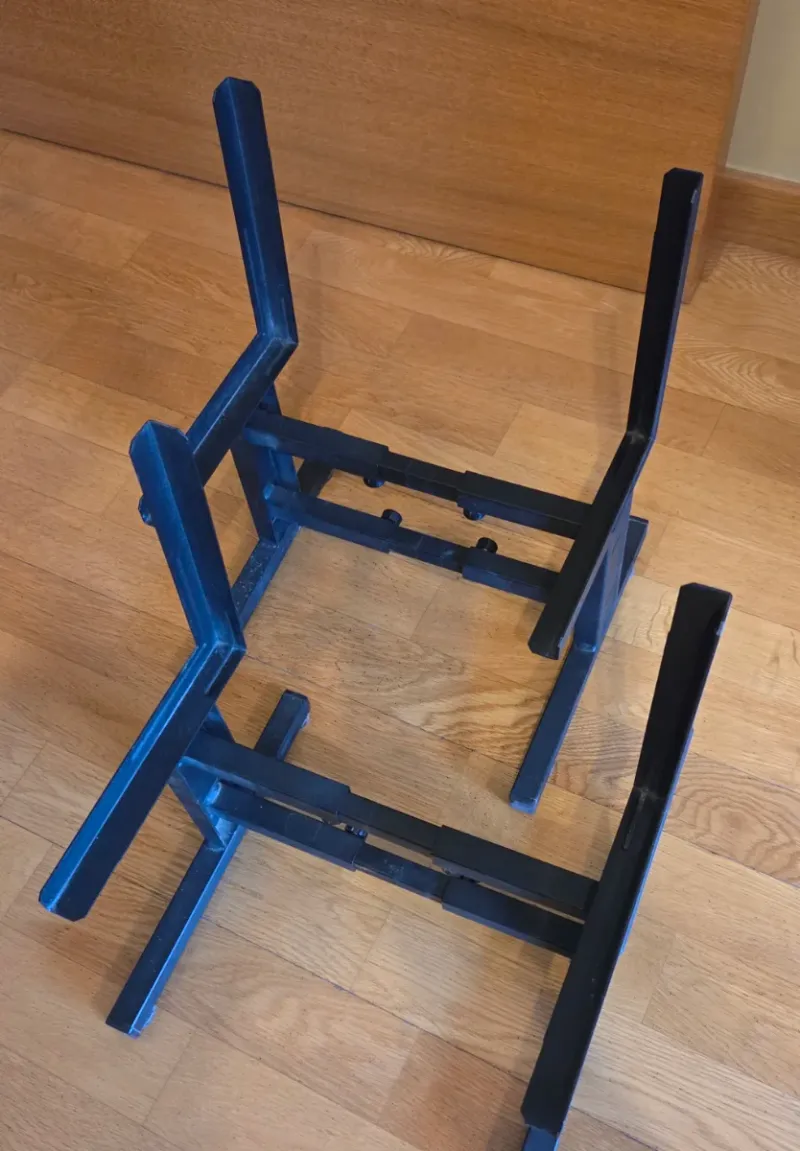Soportes metálicos ajustables para altavoces (par) afbeelding 8