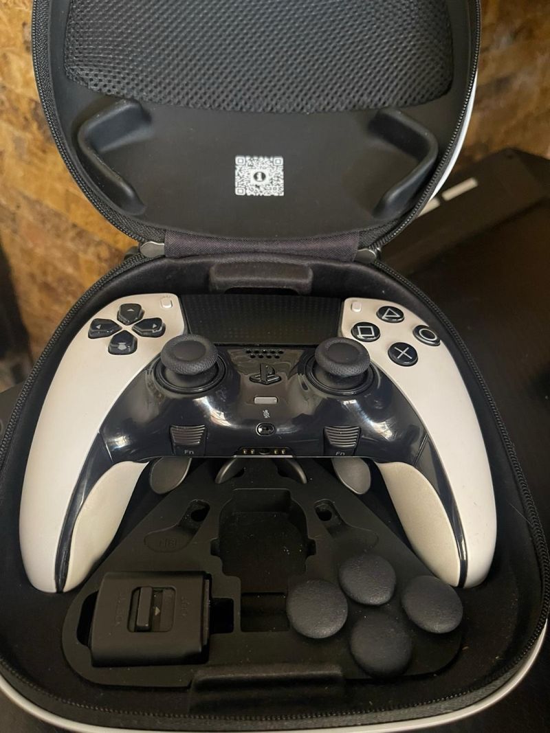 Mando competitivo PS5 blanco