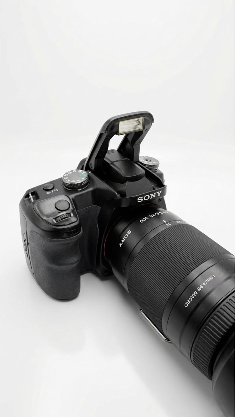 Cámara Sony Alpha Reflex Negra afbeelding 2