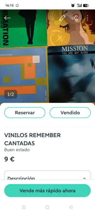 VINILOS RESERVADOS