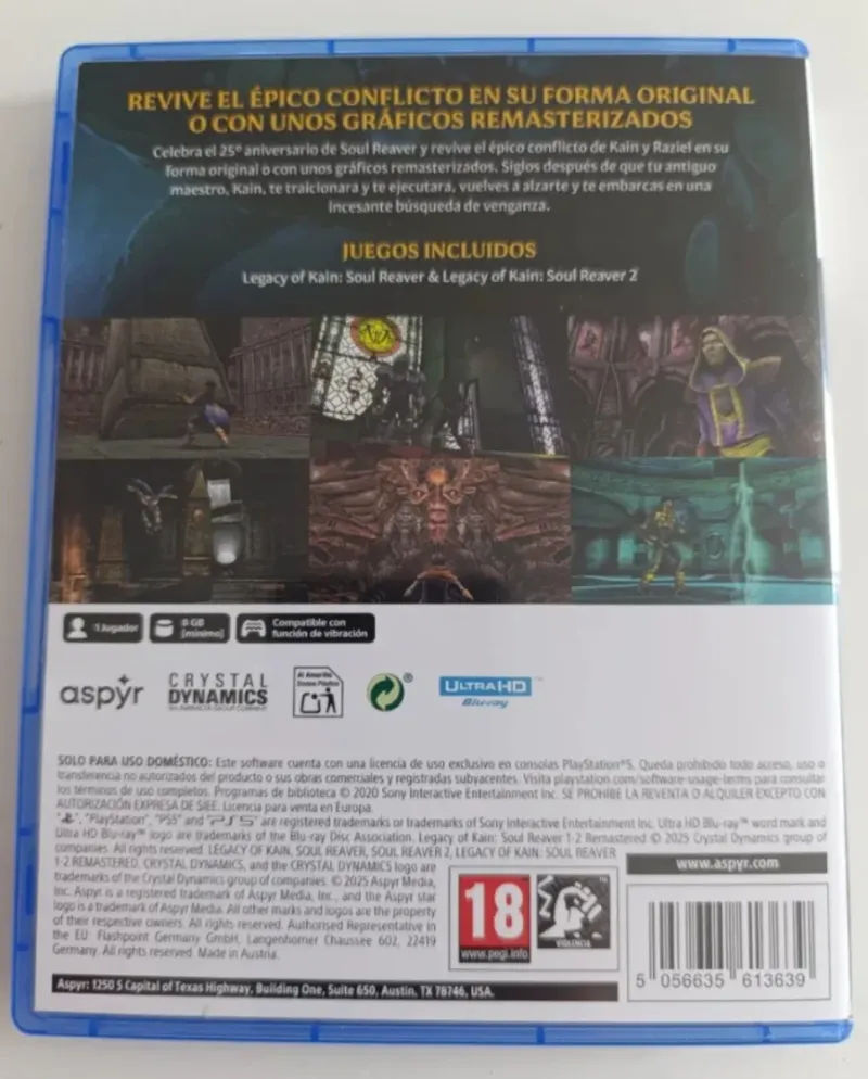 Legacy of Kain Soul Reaver PS5 afbeelding 2