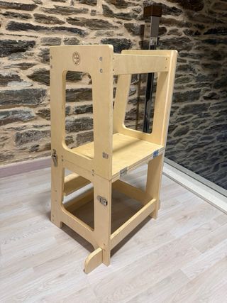 Torre de aprendizaje convertible madera