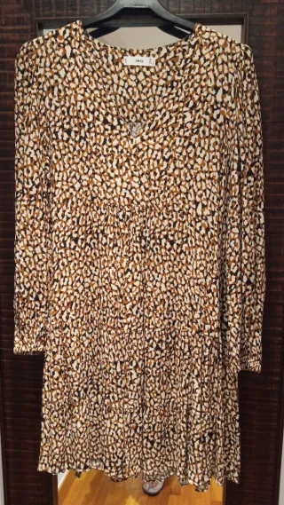 Vestido estampado Mango Talla M