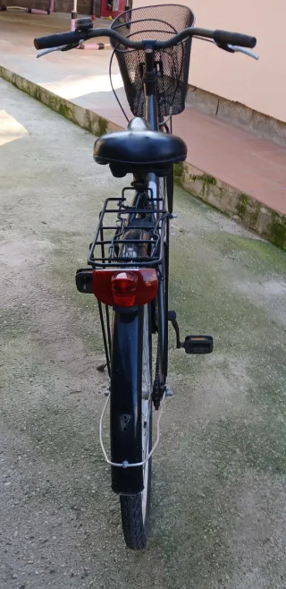 Bicicleta Paseo Btwin Negra