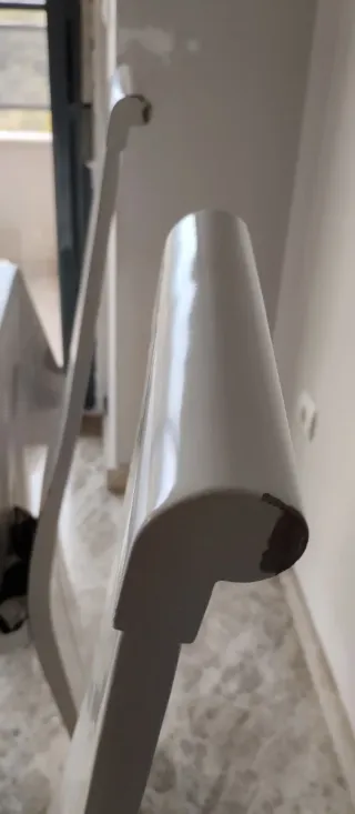 Sillas de haya comedor blancas y negras