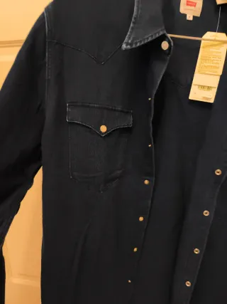 Camisa Vaquera Levi's Azul Talla XL