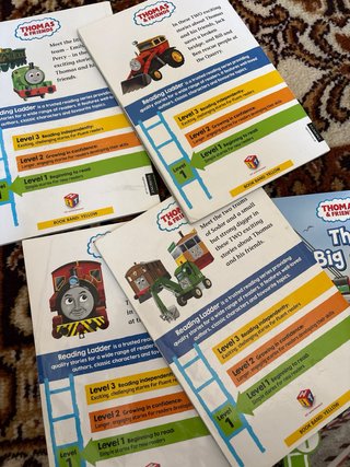 Thomas & Friends level 1 reading leader books