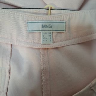 Pantalón Mango Rosa Empolvado