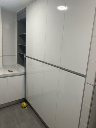 Cocina blanca moderna