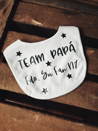 Babero Team Papá Día del Padre