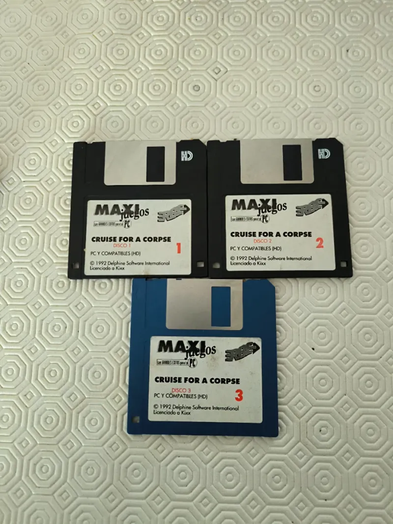 Cruise for a Corpse para MS-DOS afbeelding 4