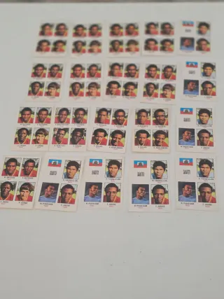Lote cromos Haití Mundial 1974