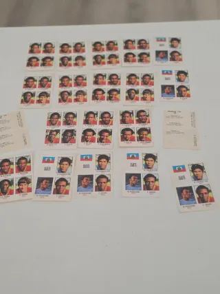 Lote cromos Haití Mundial 1974