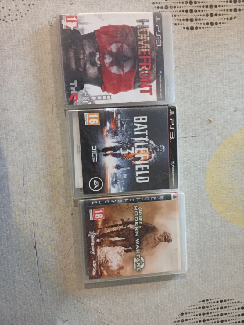 Juegos PS3: Homefront, Battlefield, Call of Duty