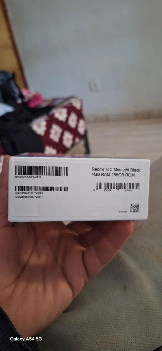 Xiaomi Redmi 15C 256GB negro afbeelding 2