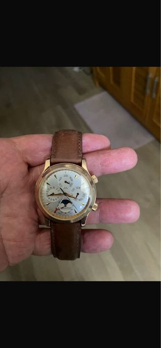 Jaeger-LeCoultre Reloj Oro Marrón