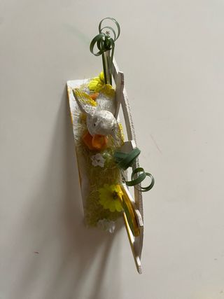 Decorazione Pasquale Anatra e Recinto