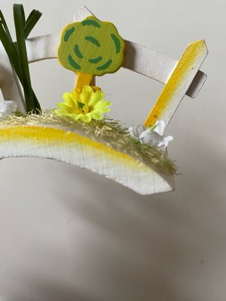 Decorazione Pasquale Anatra e Recinto