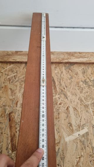 Cavalletto da pittore vintage in legno massello