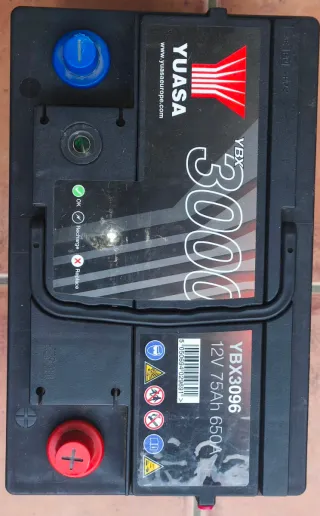 Batería Yuasa YBX3096 75Ah 650A
