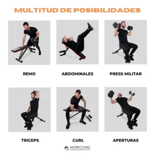 Banco de Musculación Plegable Nuevo