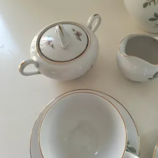 Servizio da thè Bavaria porcellana