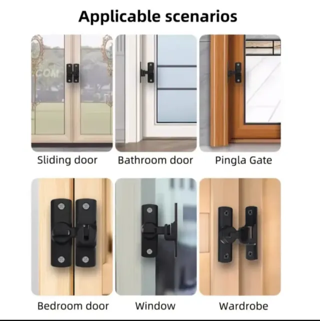 Manija Cerradura Antirrobo Metal
