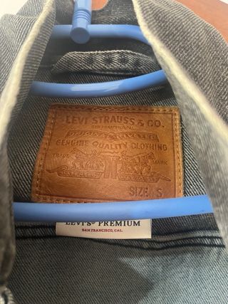 Cazadora Vaquera Levi's Azul y Gris
