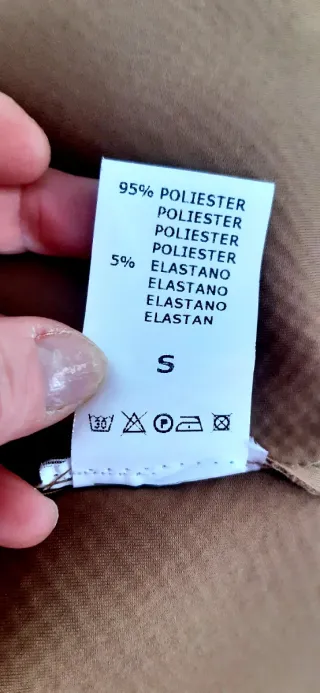 Gabardina KOKER Negra y BEIG