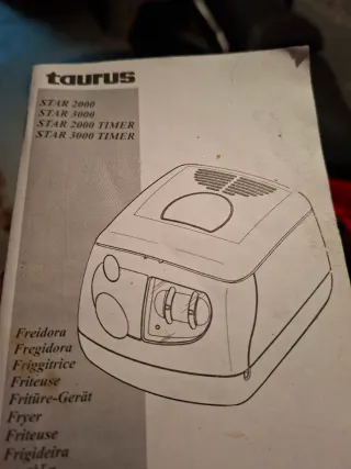 Freidora Taurus Star 2000