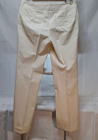 Traje beige Alain Manoukian de pantalón y levita