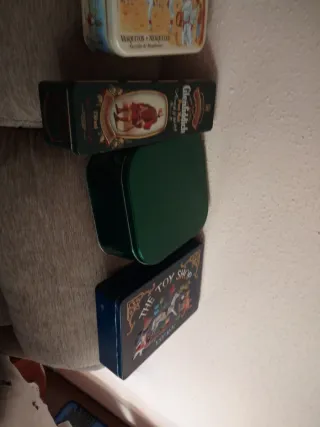 Cajas de metal decoradas