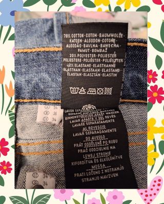 Pantalón vaquero tobillero Clockhouse talla 36