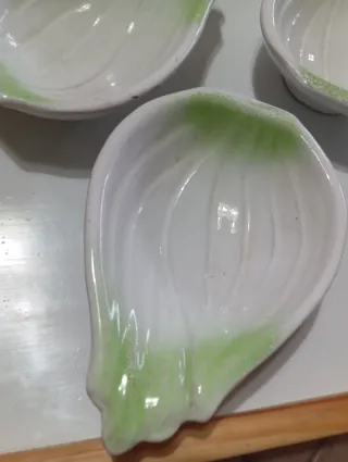 6 Ciotole Finocchio Ceramica