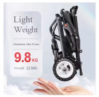 Silla de ruedas eléctrica ligera
