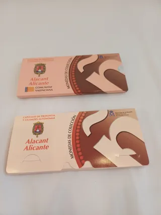 Moneda 5 Euros Plata Alicante