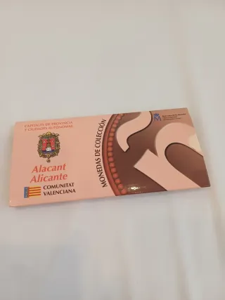 Moneda 5 Euros Plata Alicante