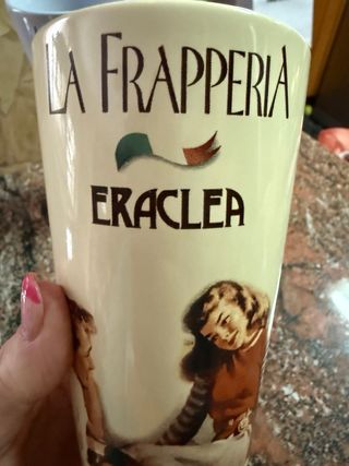 Juego 2 Vasos Cerámica Vintage La Frapperia