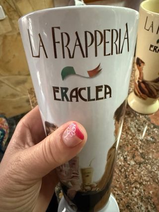 Juego 2 Vasos Cerámica Vintage La Frapperia
