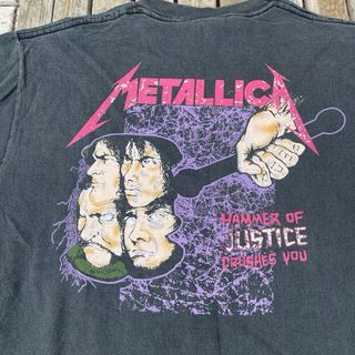 Camiseta Metallica Vintage Damaged Justice