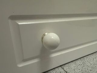 Armario de baño blanco