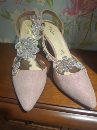 Zapatos Marben evento rosa talla 39