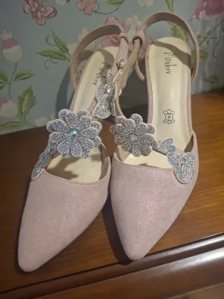 Zapatos Marben evento rosa talla 39