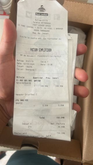 Asics Beige/Gris Zapatillas Deportivas