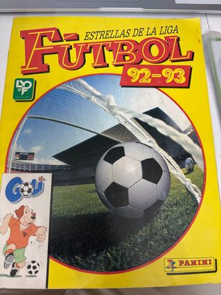 Álbum Fútbol Estrellas Liga 92-93